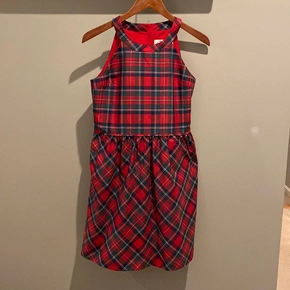 Vineyard Vines girls tartan holiday dress Vineyard Vines girls tartan holiday dress